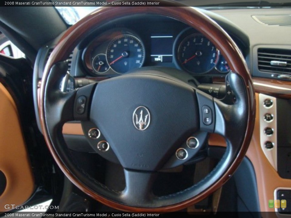 Cuoio Sella (Saddle) Interior Steering Wheel for the 2008 Maserati GranTurismo  #78496448