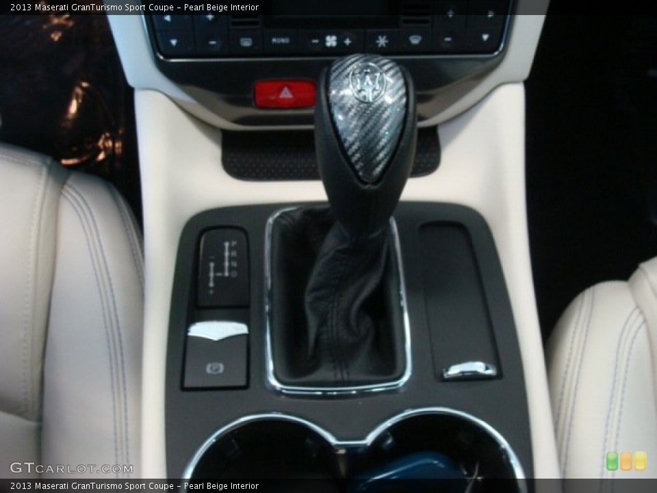 Pearl Beige Interior Transmission for the 2013 Maserati GranTurismo Sport Coupe #78498650