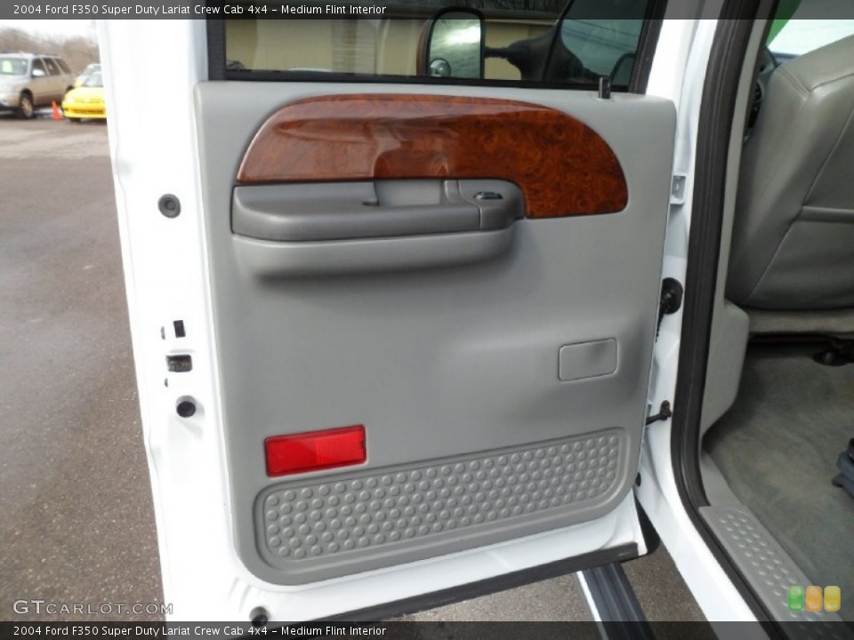 Medium Flint Interior Door Panel for the 2004 Ford F350 Super Duty Lariat Crew Cab 4x4 #78499139