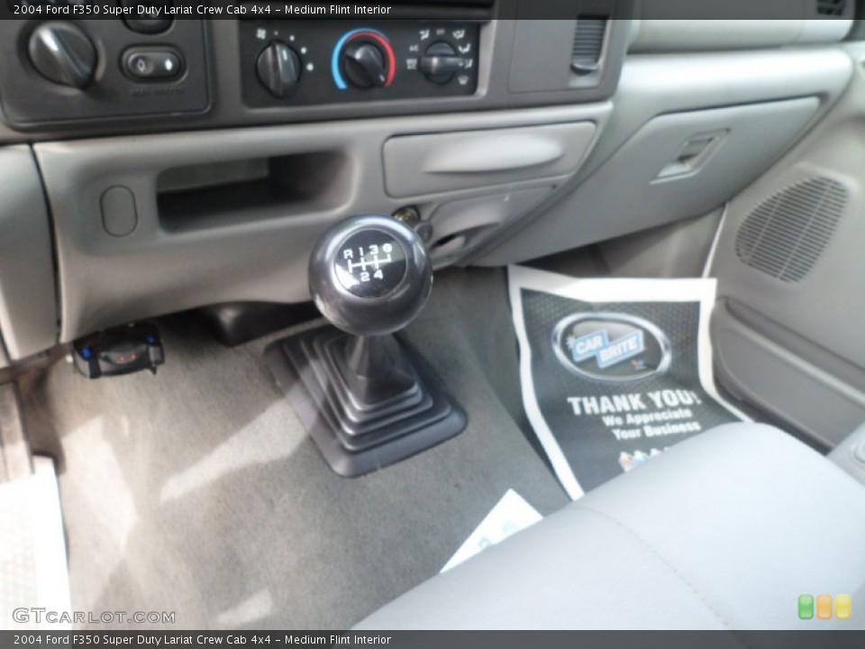 Medium Flint Interior Transmission for the 2004 Ford F350 Super Duty Lariat Crew Cab 4x4 #78499332