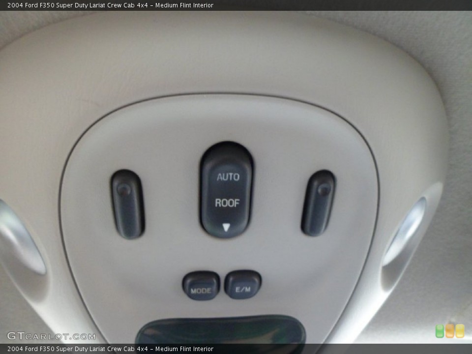 Medium Flint Interior Controls for the 2004 Ford F350 Super Duty Lariat Crew Cab 4x4 #78499349
