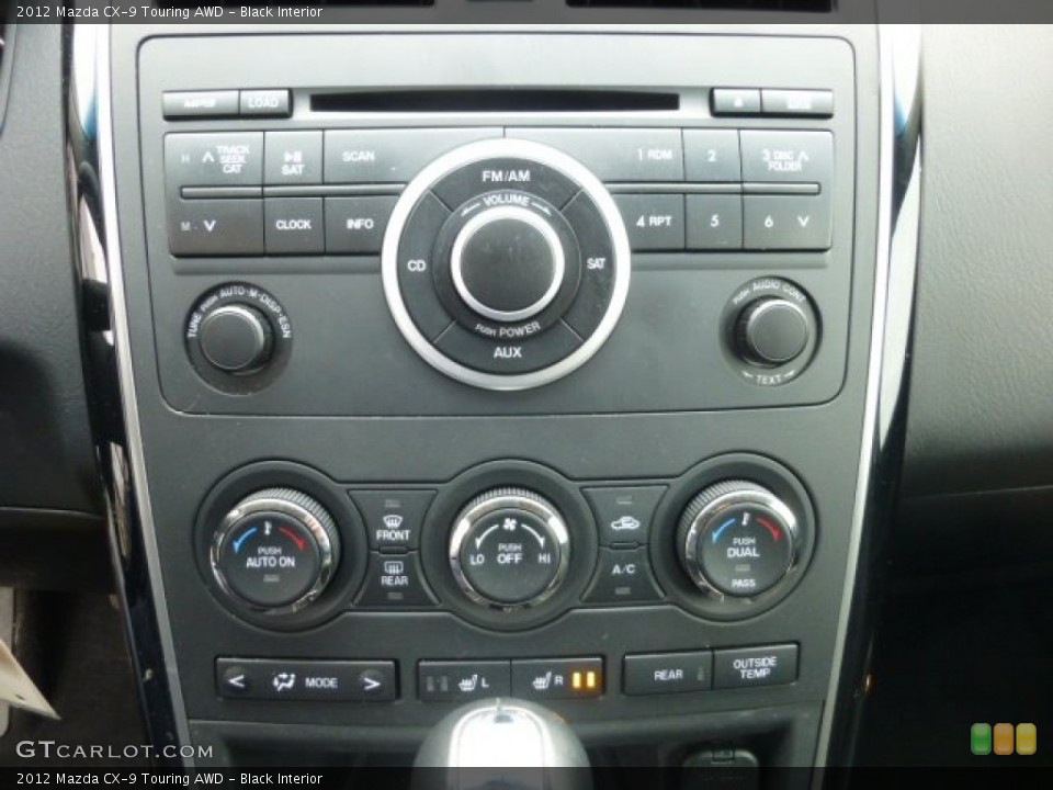 Black Interior Controls for the 2012 Mazda CX-9 Touring AWD #78500486