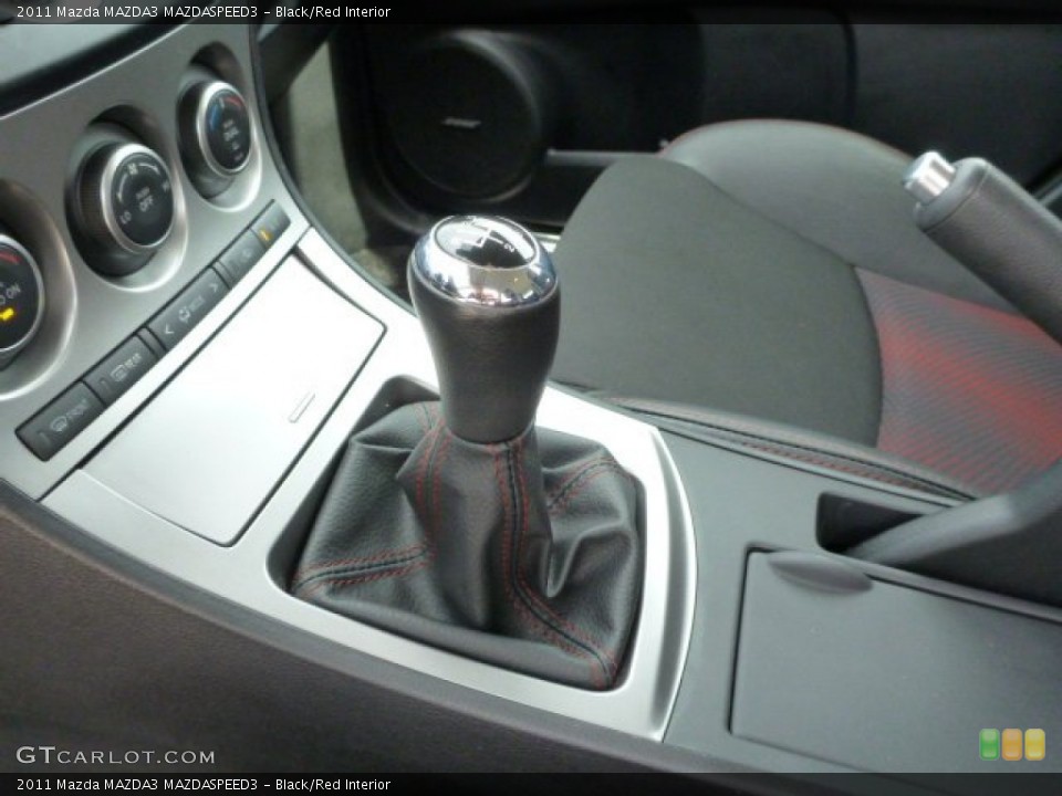 Black/Red Interior Transmission for the 2011 Mazda MAZDA3 MAZDASPEED3 #78500865