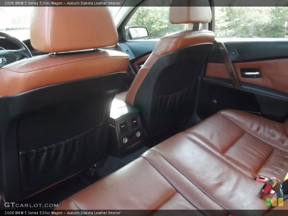 Auburn Dakota Leather Interior Rear Seat for the 2006 BMW 5 Series 530xi Wagon #78501281