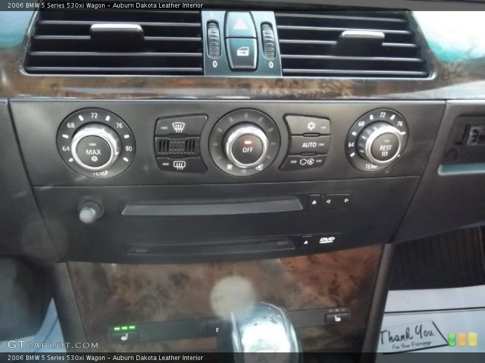 Auburn Dakota Leather Interior Controls for the 2006 BMW 5 Series 530xi Wagon #78501395