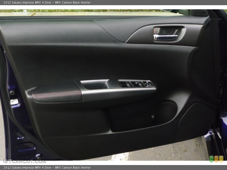 WRX Carbon Black Interior Door Panel for the 2012 Subaru Impreza WRX 4 Door #78501851