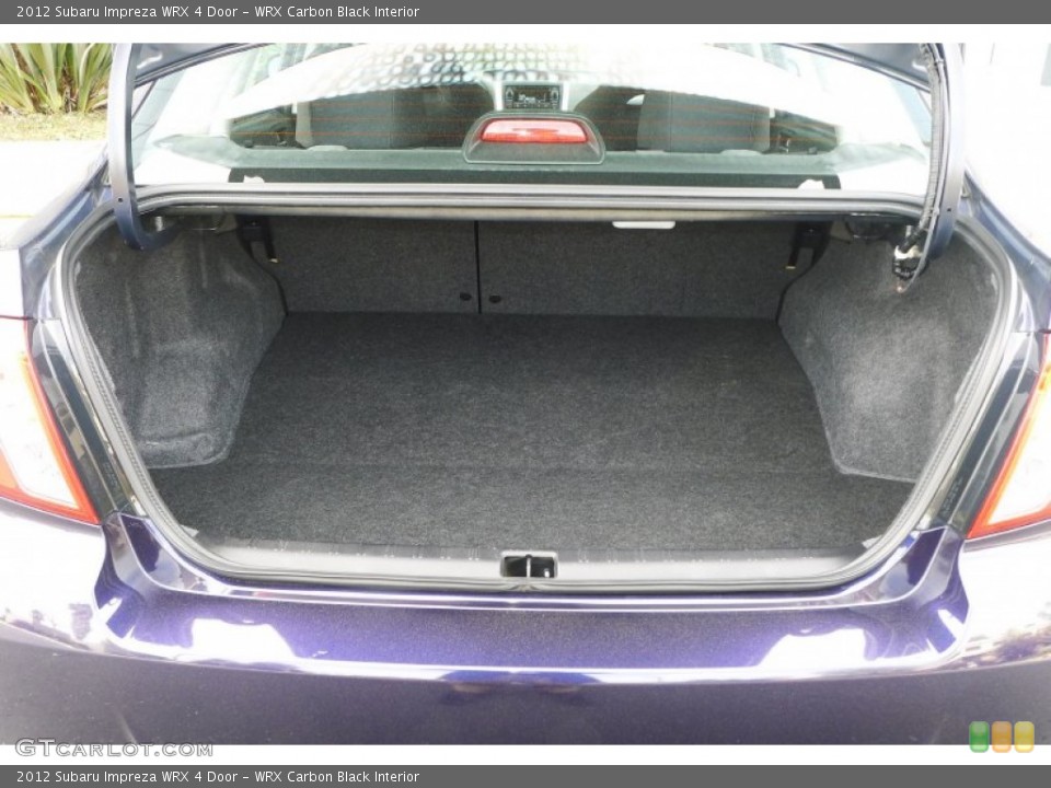 WRX Carbon Black Interior Trunk for the 2012 Subaru Impreza WRX 4 Door #78502032