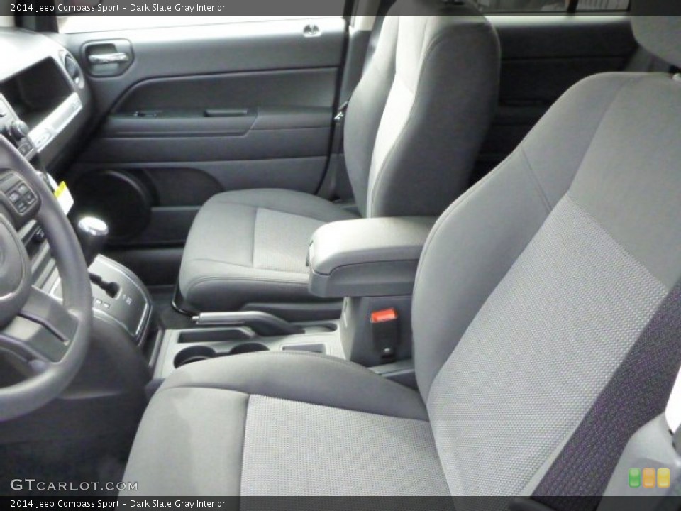 Dark Slate Gray Interior Photo for the 2014 Jeep Compass Sport #78503681