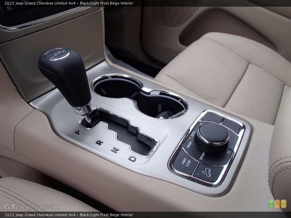 Black/Light Frost Beige Interior Transmission for the 2013 Jeep Grand Cherokee Limited 4x4 #78503822