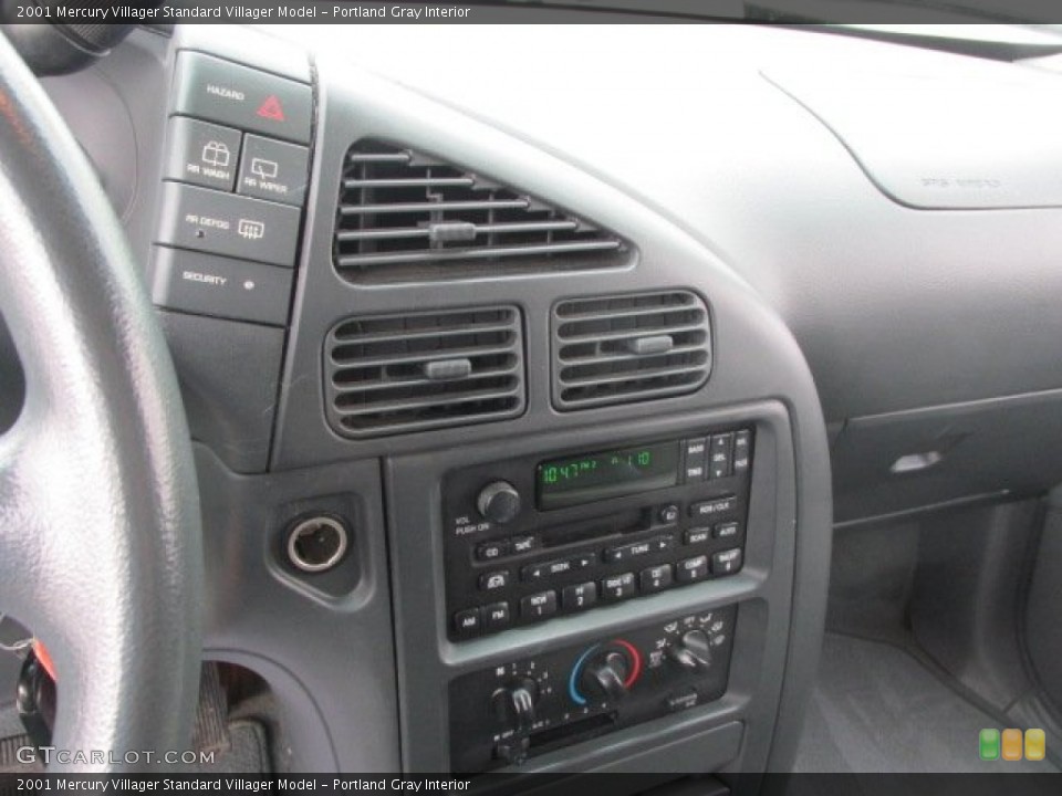 Portland Gray Interior Controls for the 2001 Mercury Villager  #78504161
