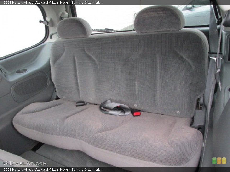Portland Gray Interior Rear Seat for the 2001 Mercury Villager  #78504186