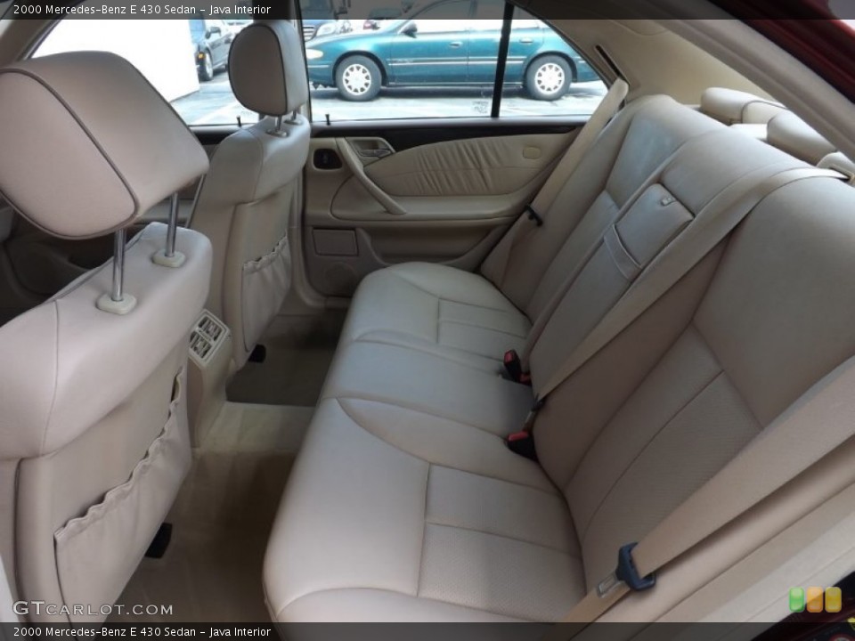 Java Interior Rear Seat for the 2000 Mercedes-Benz E 430 Sedan #78504679
