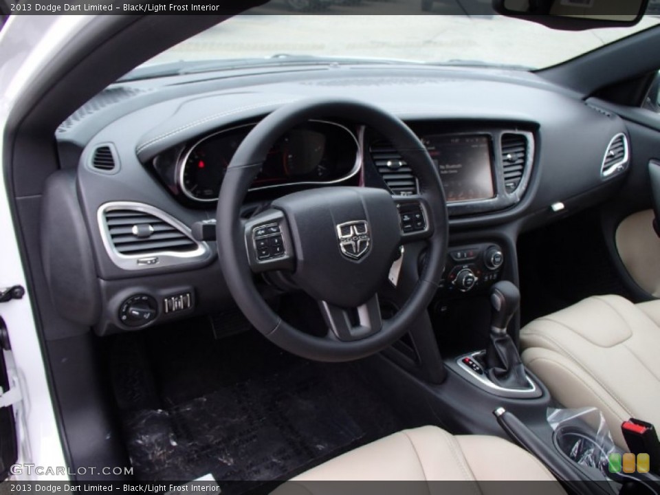 Black/Light Frost Interior Prime Interior for the 2013 Dodge Dart Limited #78504722