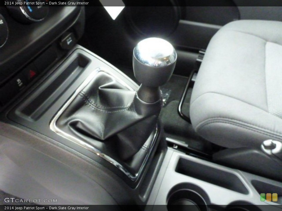 Dark Slate Gray Interior Transmission for the 2014 Jeep Patriot Sport #78504746