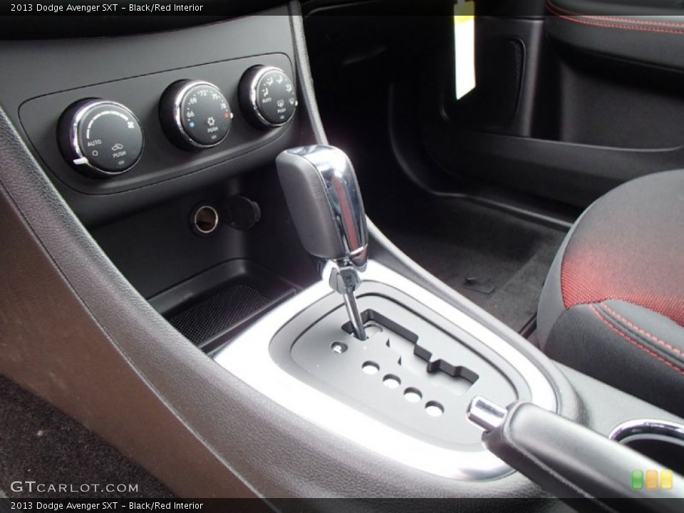 Black/Red Interior Transmission for the 2013 Dodge Avenger SXT #78505523