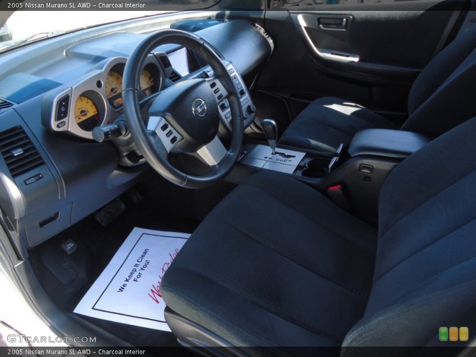 Charcoal Interior Prime Interior for the 2005 Nissan Murano SL AWD #78505712