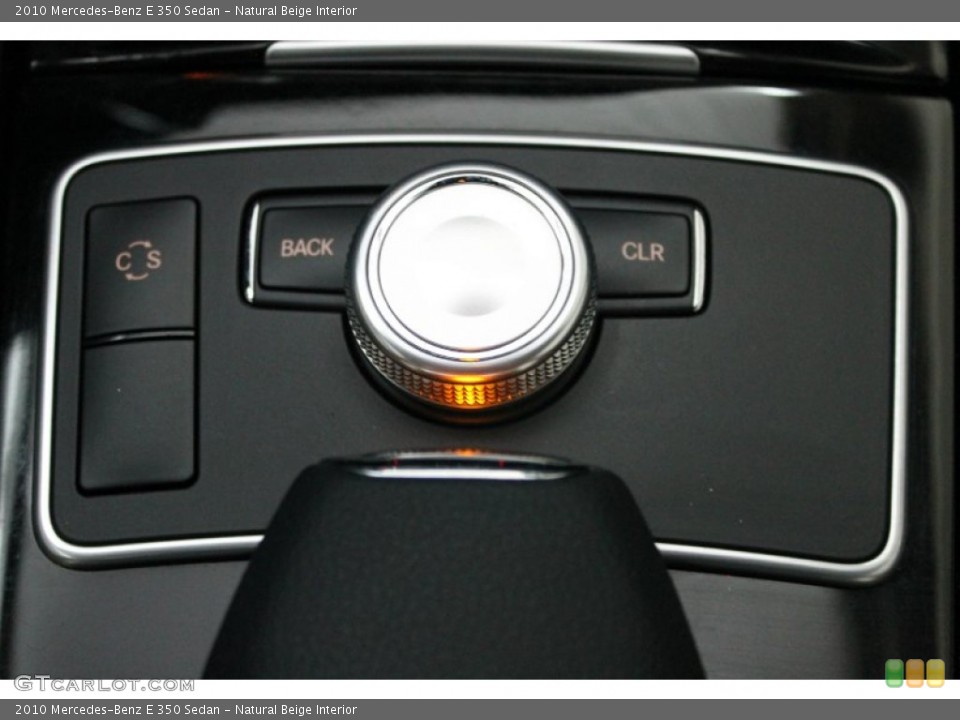 Natural Beige Interior Controls for the 2010 Mercedes-Benz E 350 Sedan #78506189