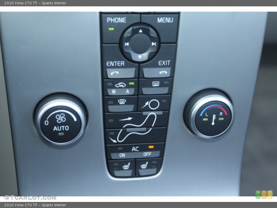 Quartz Interior Controls for the 2010 Volvo C70 T5 #78506219