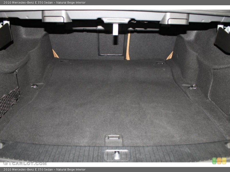 Natural Beige Interior Trunk for the 2010 Mercedes-Benz E 350 Sedan #78506270