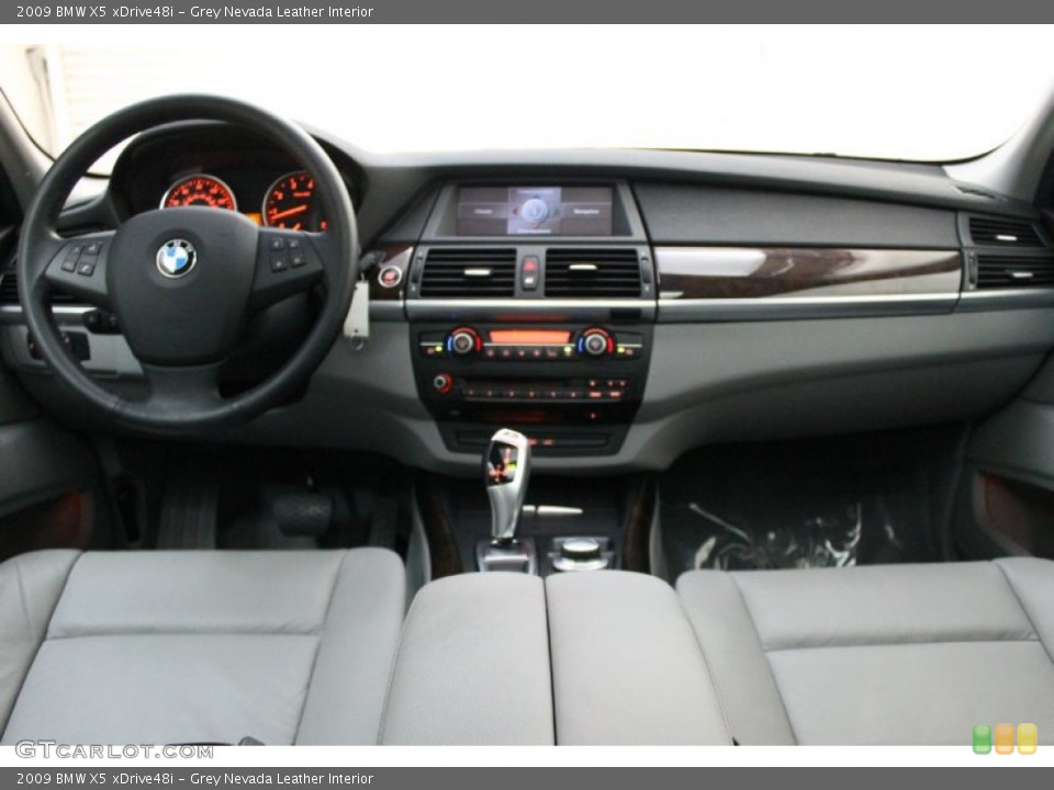 Grey Nevada Leather Interior Dashboard for the 2009 BMW X5 xDrive48i #78506384