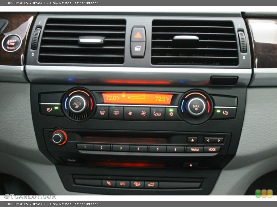 Grey Nevada Leather Interior Controls for the 2009 BMW X5 xDrive48i #78506387