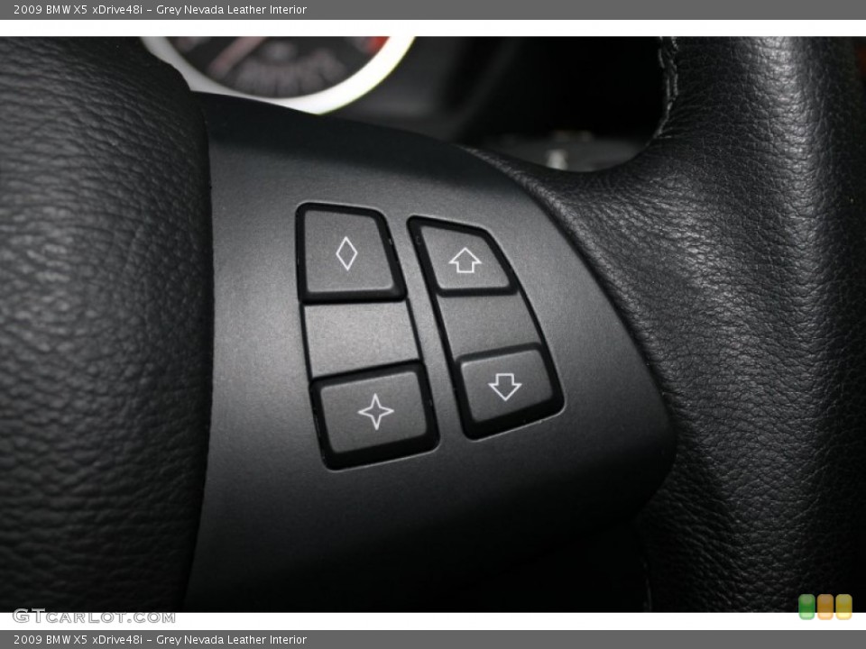 Grey Nevada Leather Interior Controls for the 2009 BMW X5 xDrive48i #78506405