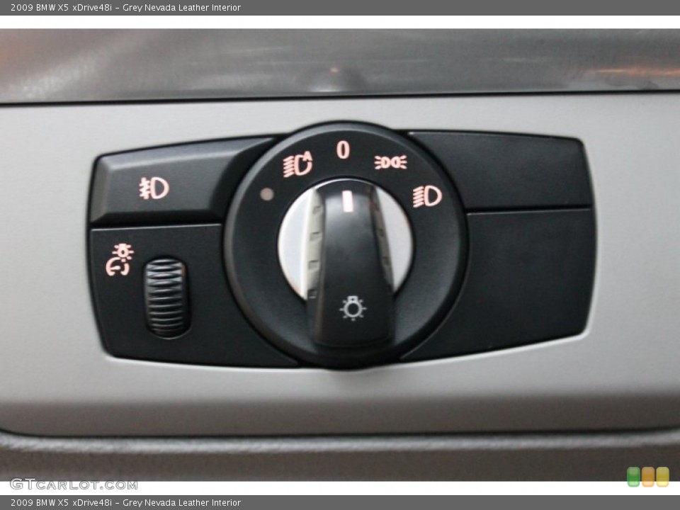 Grey Nevada Leather Interior Controls for the 2009 BMW X5 xDrive48i #78506519