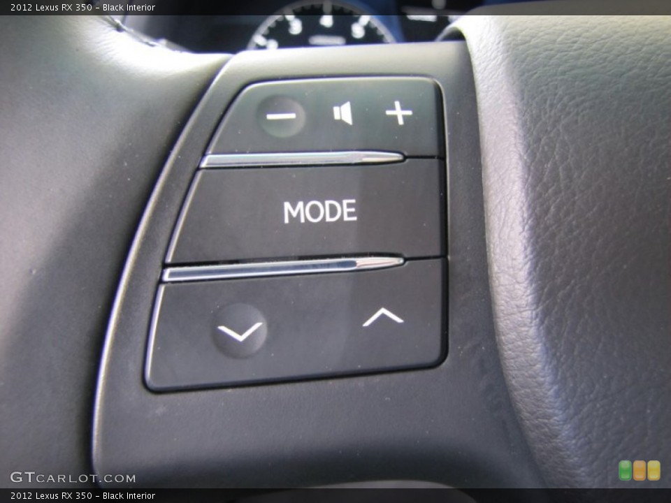 Black Interior Controls for the 2012 Lexus RX 350 #78507209