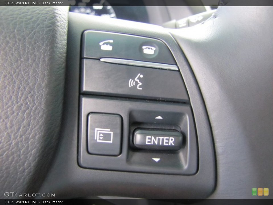 Black Interior Controls for the 2012 Lexus RX 350 #78507272