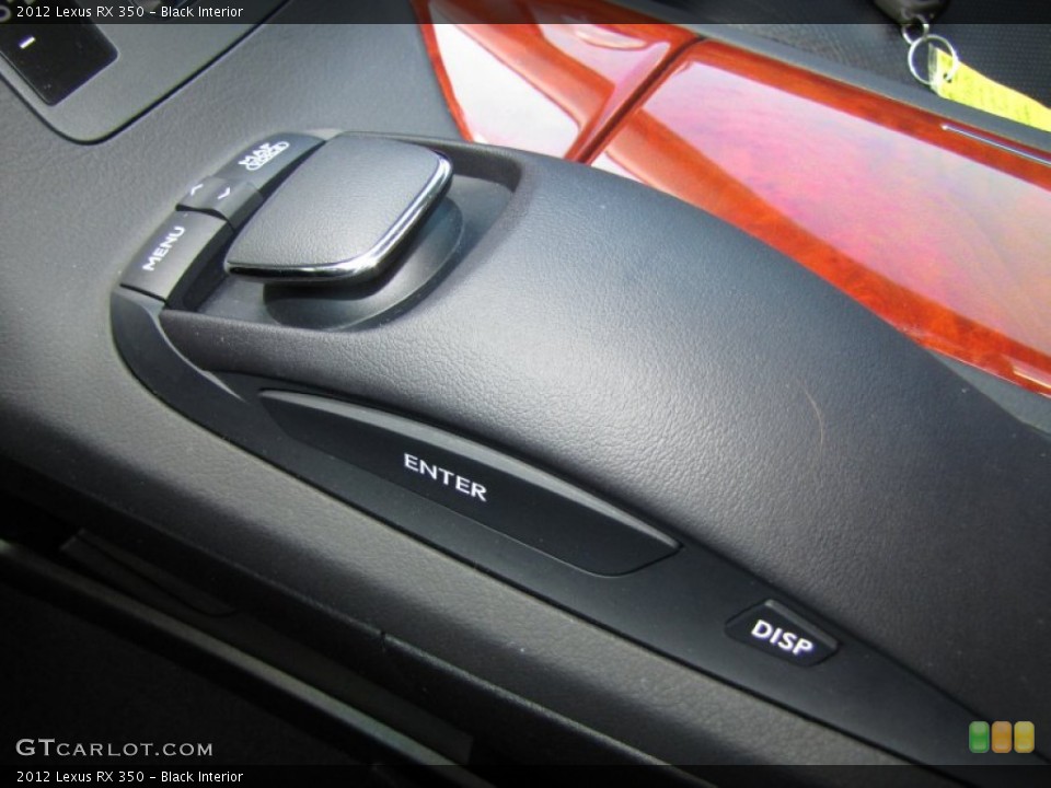 Black Interior Controls for the 2012 Lexus RX 350 #78507377