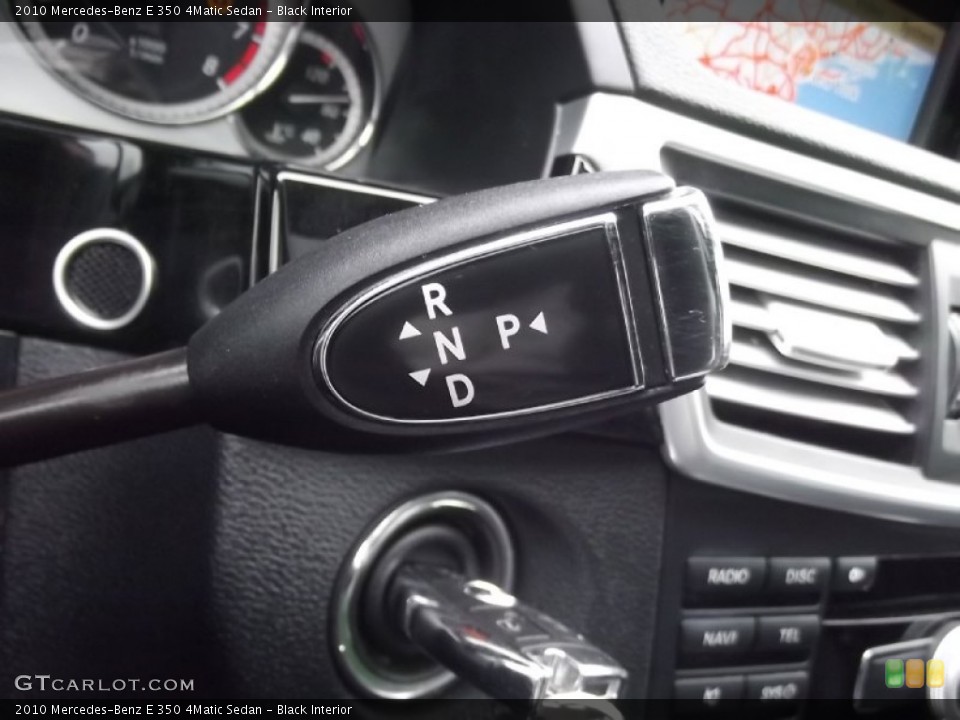 Black Interior Transmission for the 2010 Mercedes-Benz E 350 4Matic Sedan #78507752