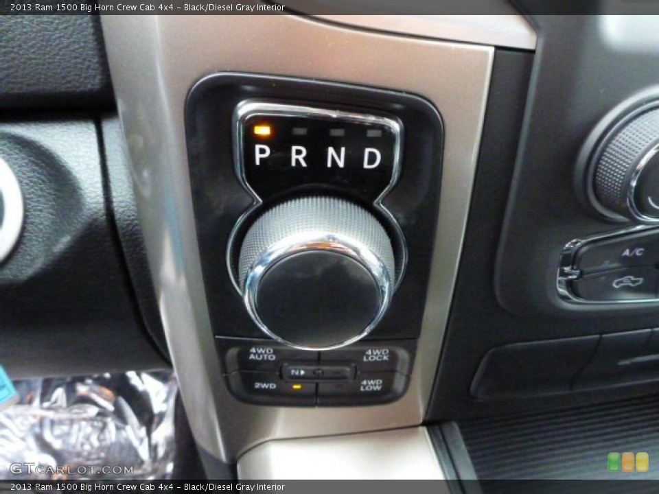 Black/Diesel Gray Interior Transmission for the 2013 Ram 1500 Big Horn Crew Cab 4x4 #78508335