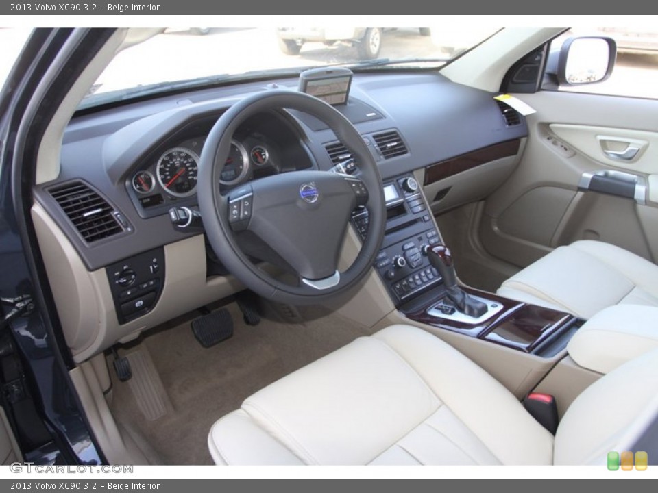 Beige 2013 Volvo XC90 Interiors