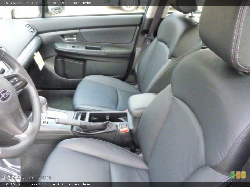 Black Interior Photo for the 2013 Subaru Impreza 2.0i Limited 4 Door #78509692