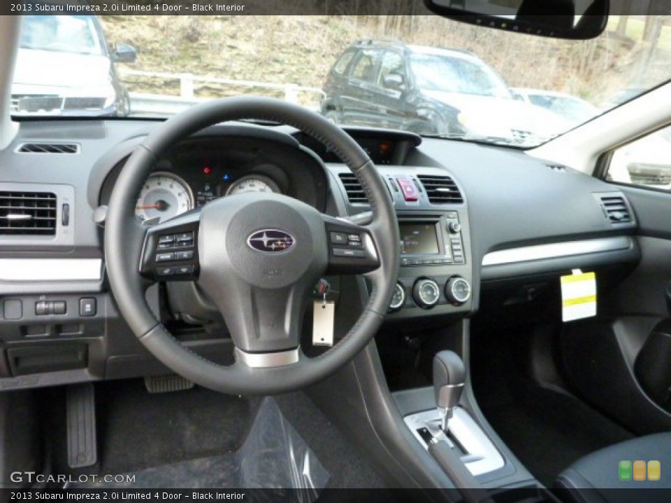 Black Interior Dashboard for the 2013 Subaru Impreza 2.0i Limited 4 Door #78509734