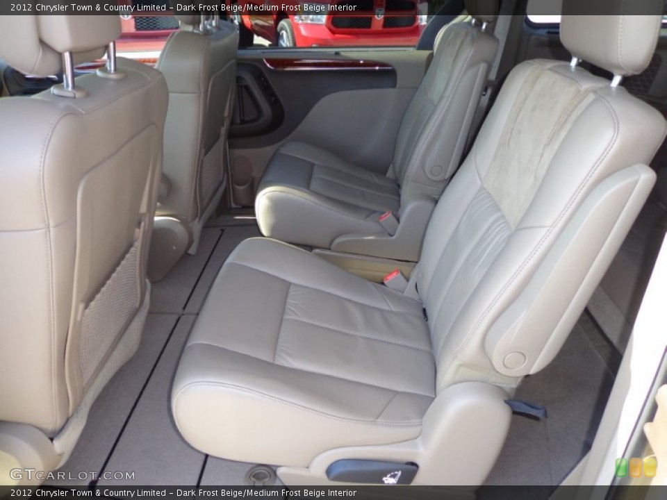 Dark Frost Beige/Medium Frost Beige Interior Rear Seat for the 2012 Chrysler Town & Country Limited #78510143