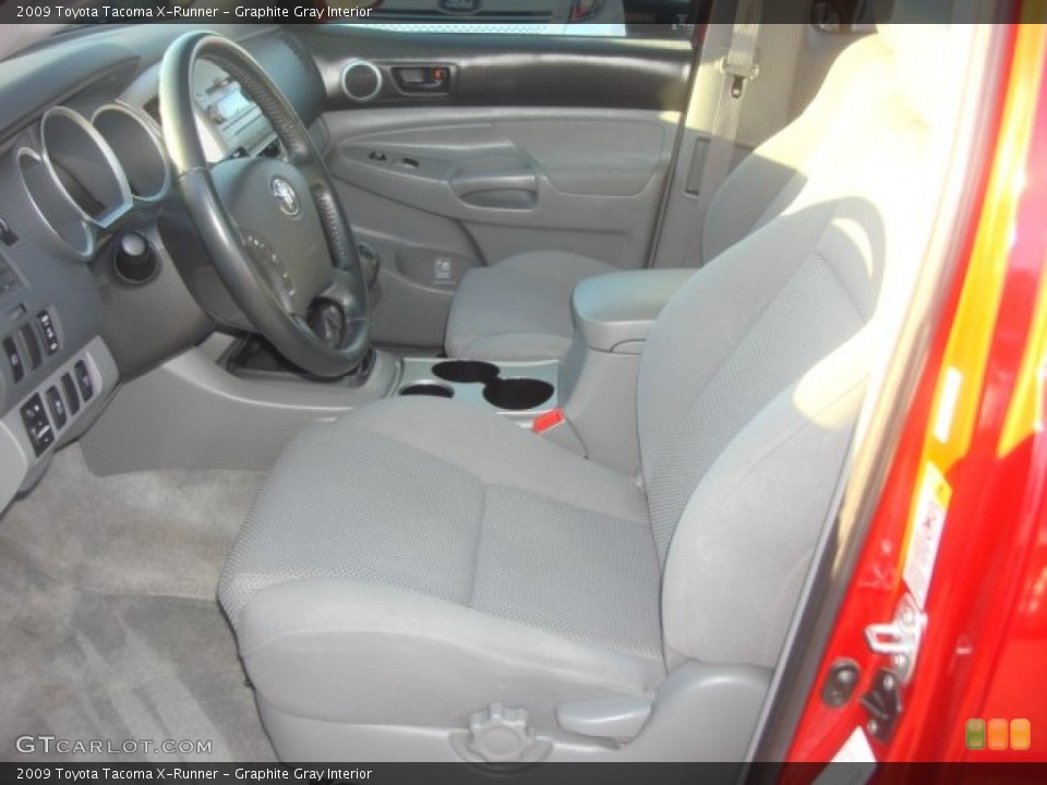 Graphite Gray Interior Photo for the 2009 Toyota Tacoma X-Runner #78510602