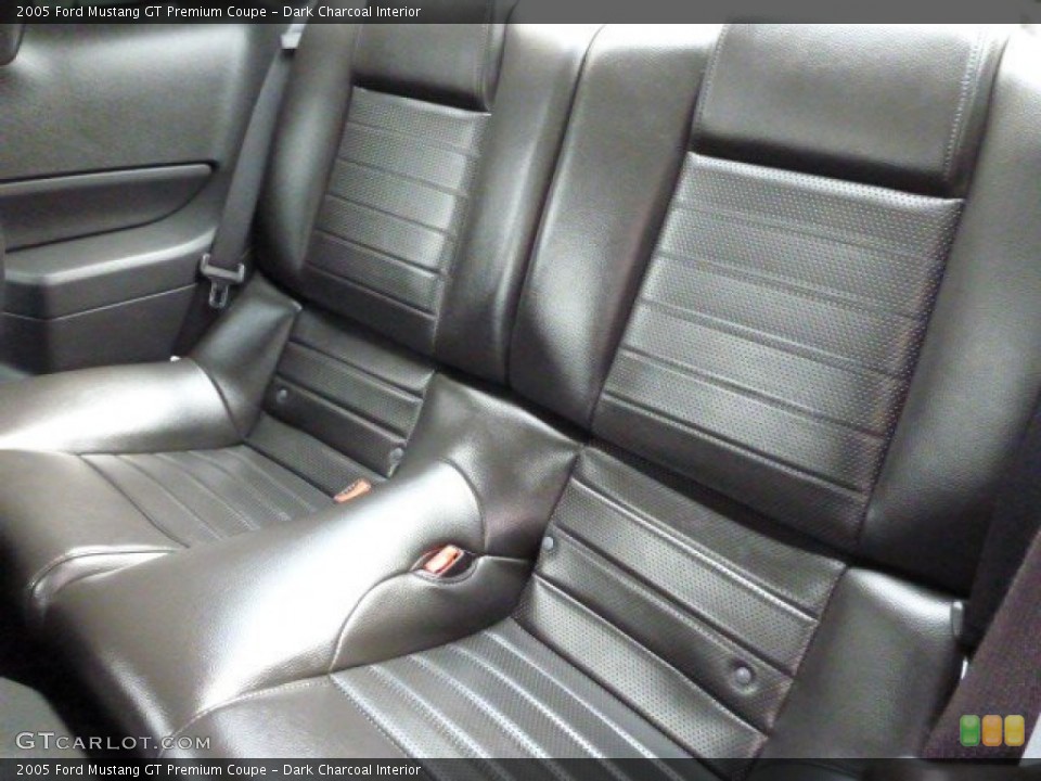 Dark Charcoal Interior Rear Seat for the 2005 Ford Mustang GT Premium Coupe #78513001