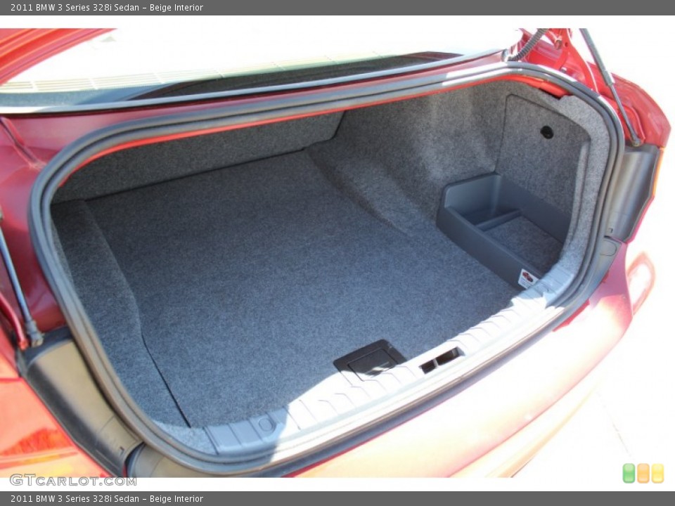 Beige Interior Trunk for the 2011 BMW 3 Series 328i Sedan #78514495