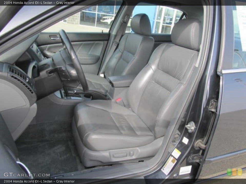 Gray Interior Front Seat for the 2004 Honda Accord EX-L Sedan #78514673