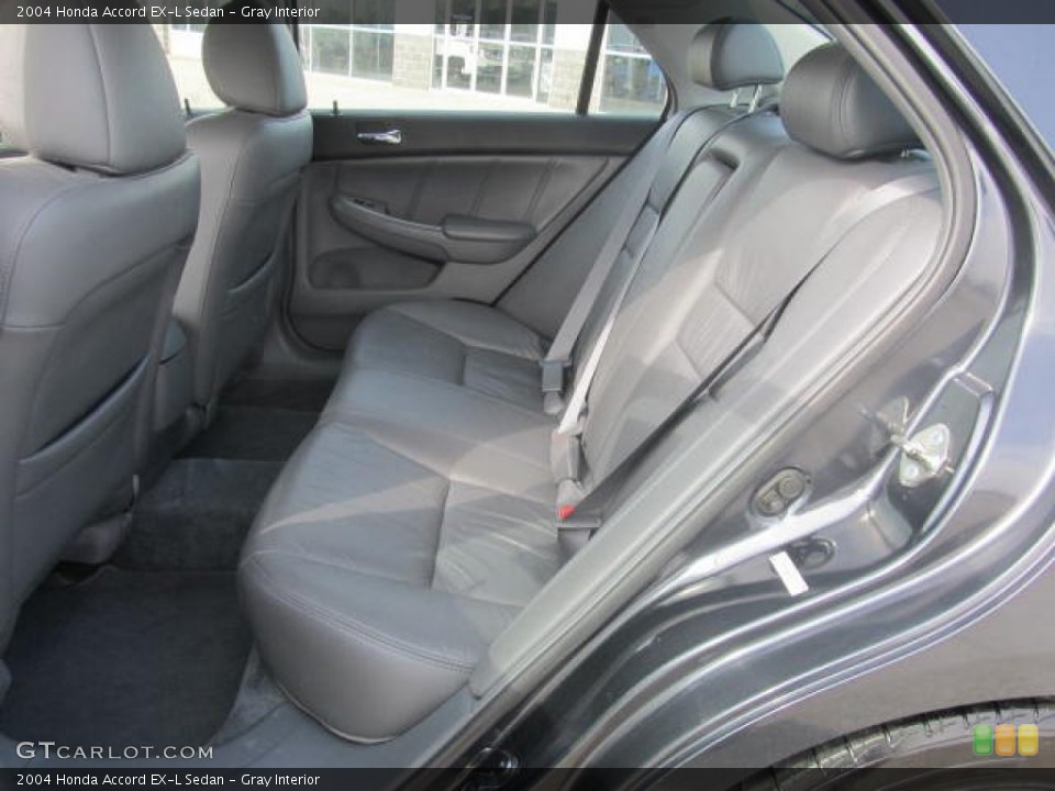 Gray Interior Rear Seat for the 2004 Honda Accord EX-L Sedan #78514688