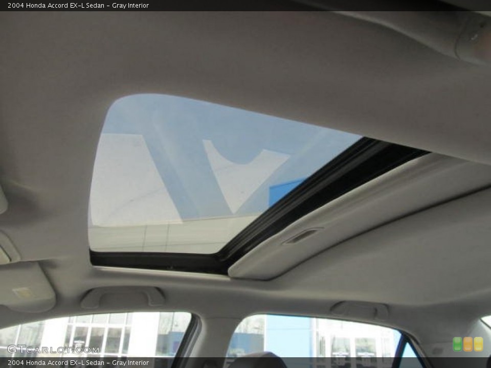 Gray Interior Sunroof for the 2004 Honda Accord EX-L Sedan #78514727