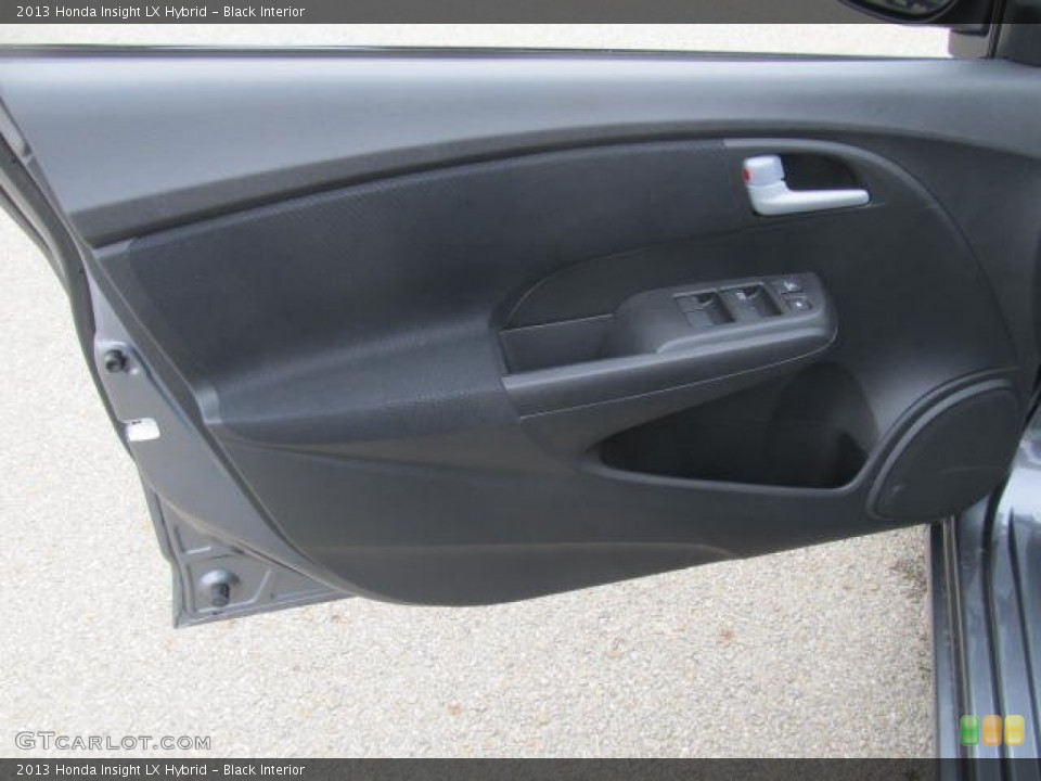 Black Interior Door Panel for the 2013 Honda Insight LX Hybrid #78515026