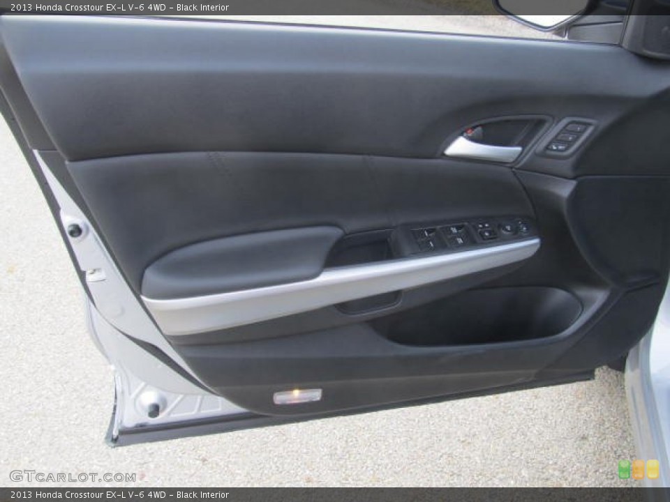 Black Interior Door Panel for the 2013 Honda Crosstour EX-L V-6 4WD #78515357