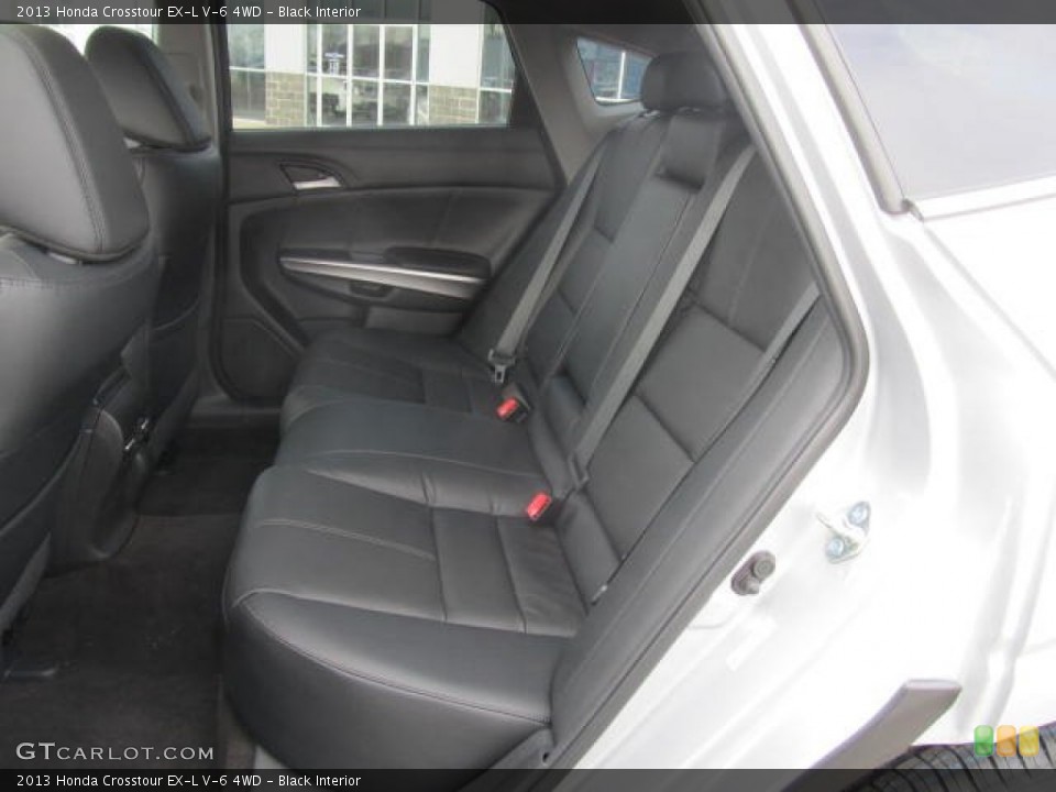 Black Interior Rear Seat for the 2013 Honda Crosstour EX-L V-6 4WD #78515393