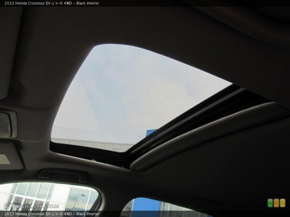 Black Interior Sunroof for the 2013 Honda Crosstour EX-L V-6 4WD #78515429