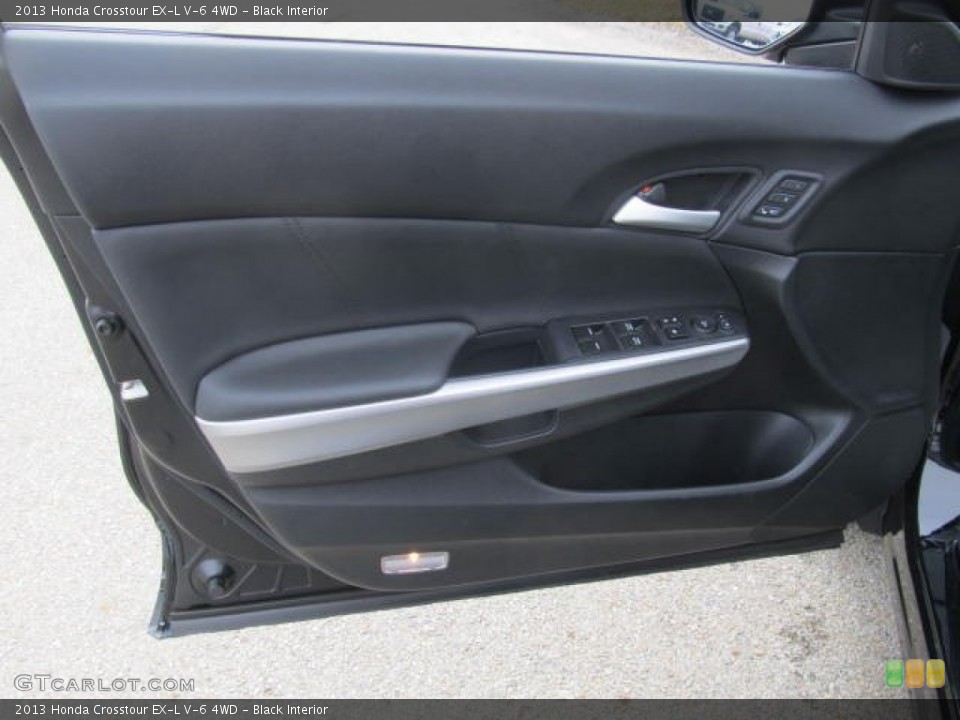 Black Interior Door Panel for the 2013 Honda Crosstour EX-L V-6 4WD #78515810