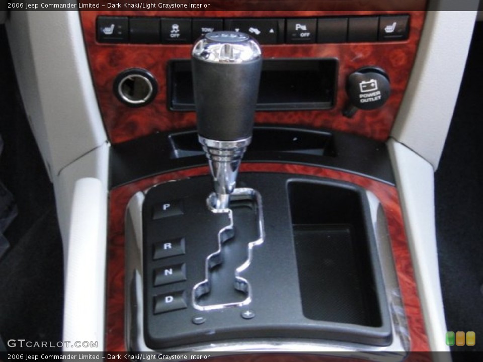 Dark Khaki/Light Graystone Interior Transmission for the 2006 Jeep Commander Limited #78516392