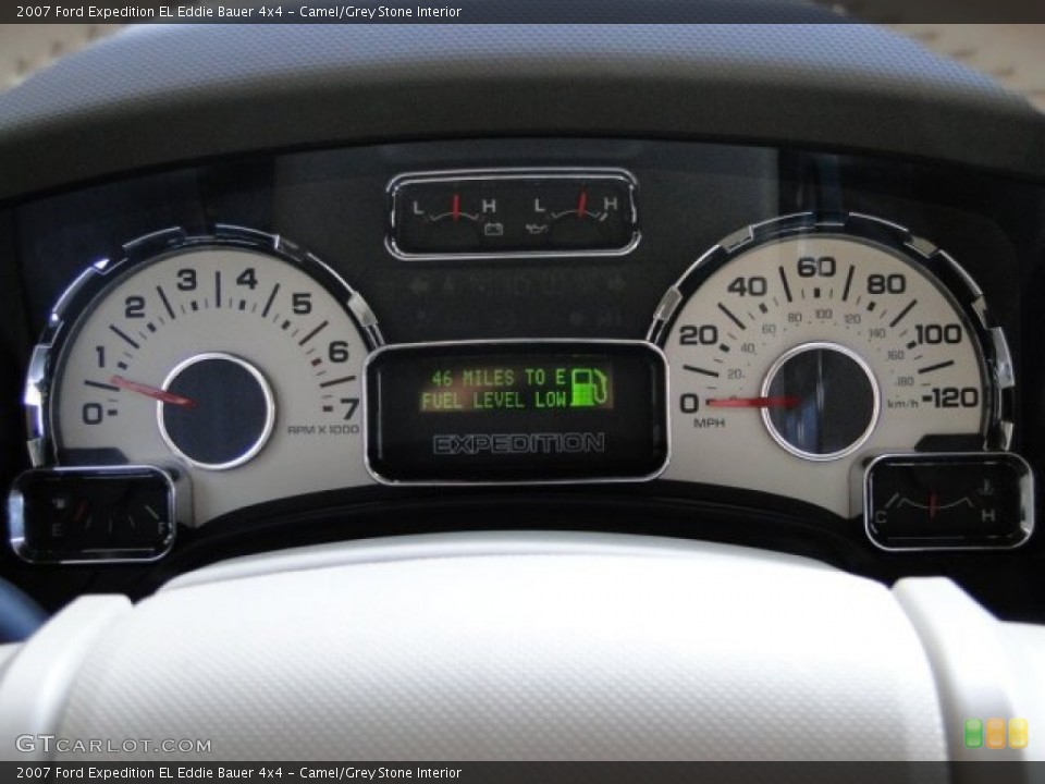 Camel/Grey Stone Interior Gauges for the 2007 Ford Expedition EL Eddie Bauer 4x4 #78516674