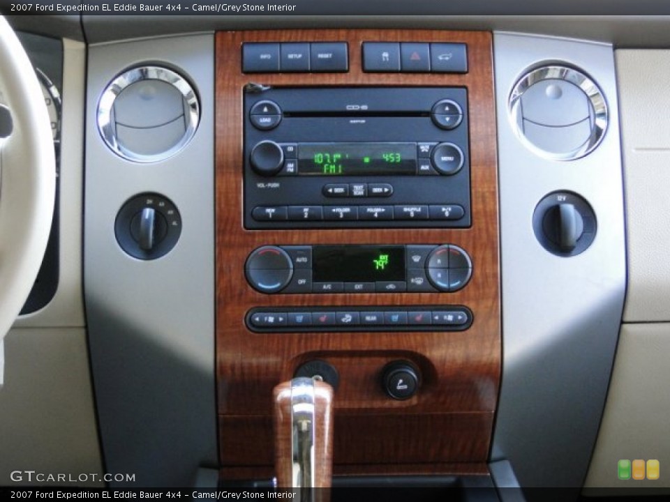 Camel/Grey Stone Interior Controls for the 2007 Ford Expedition EL Eddie Bauer 4x4 #78516689